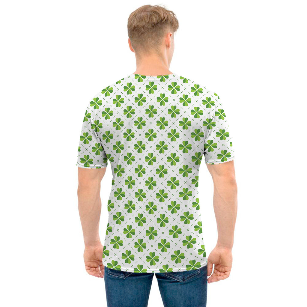 Shamrock Saint Patrick's Day Print Men's T-Shirt