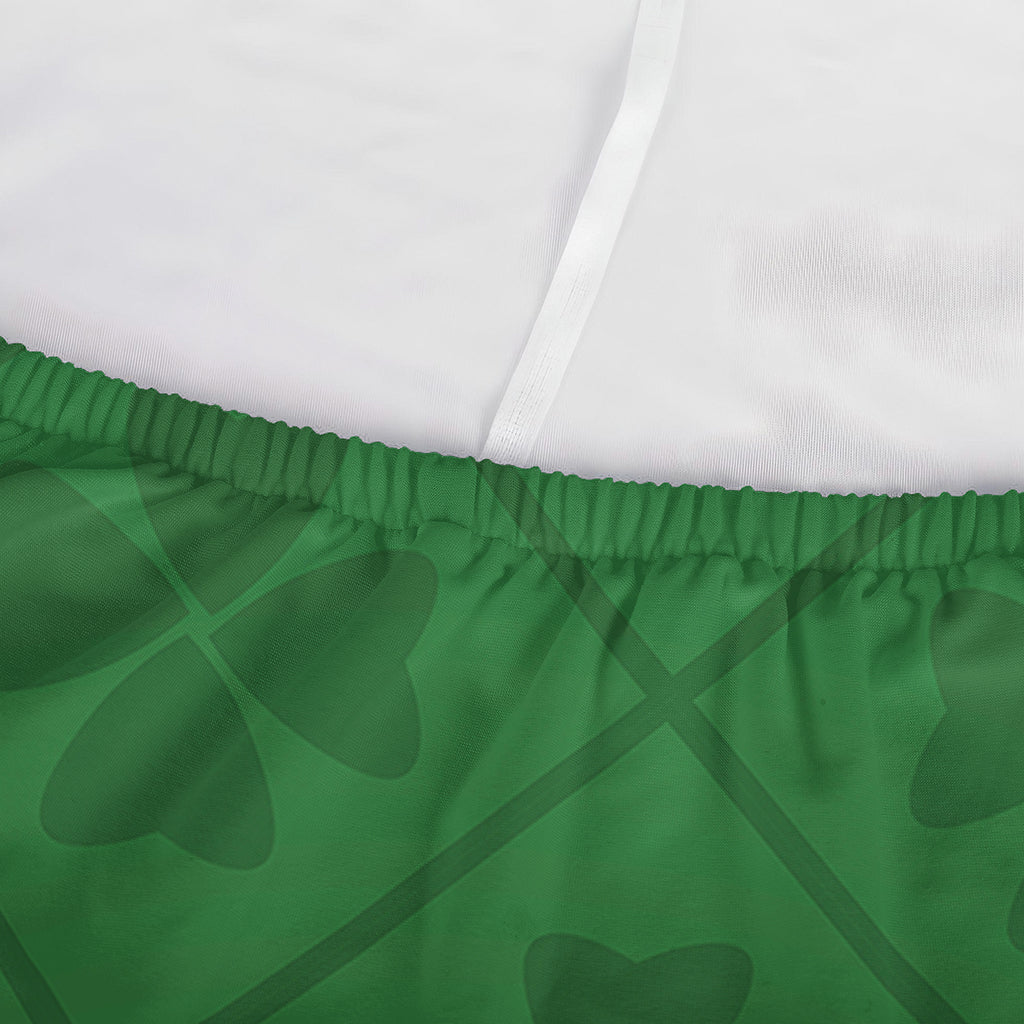 Shamrock St. Patrick's Day Pattern Print Sofa Cover