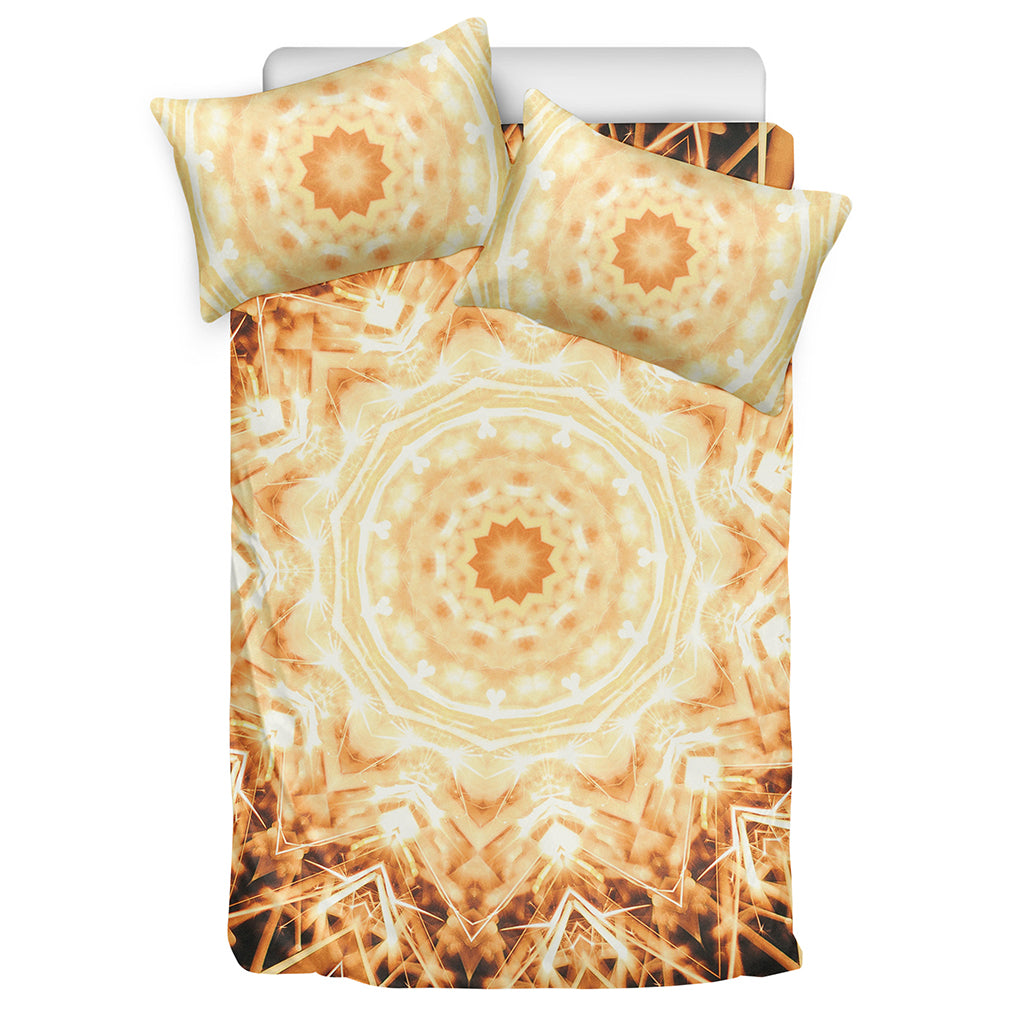 Shining Kaleidoscope Print Duvet Cover Bedding Set
