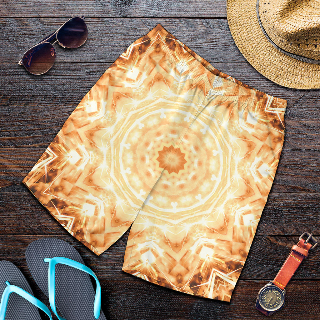 Shining Kaleidoscope Print Men's Shorts