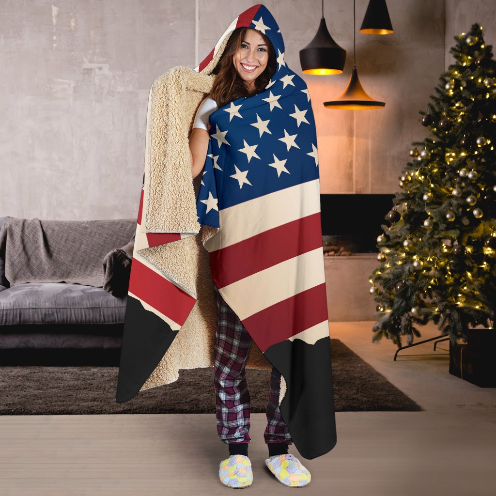 Soldier Memorial Hooded Blanket GearFrost