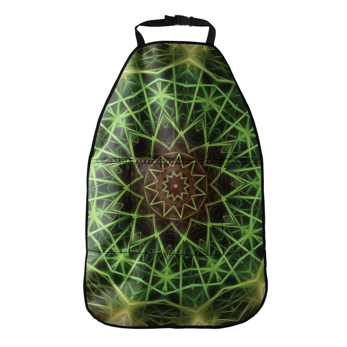 Sparkle Kaleidoscope Print Car Seat Organizers