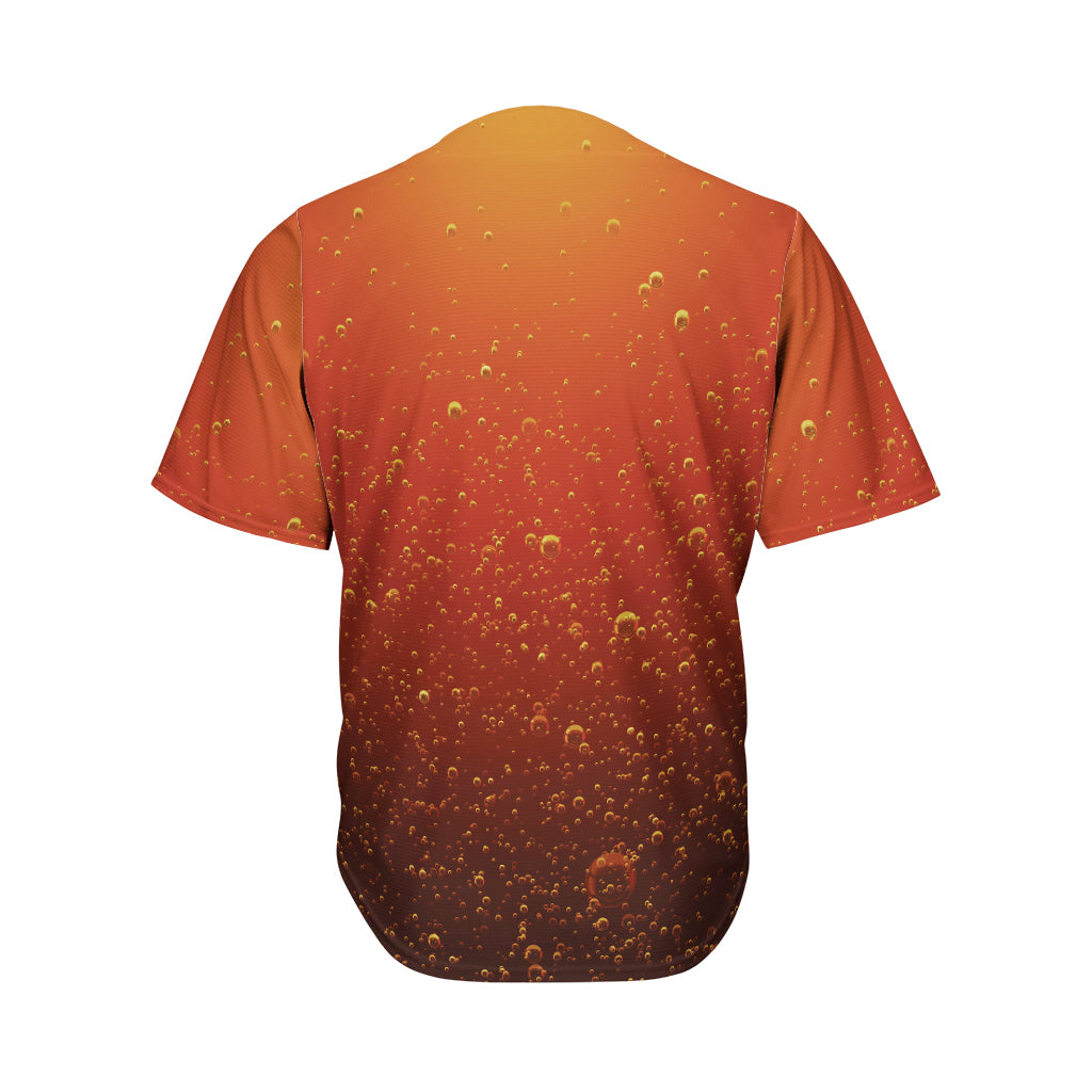 Sparkling Cola Print Men's Baseball Jersey