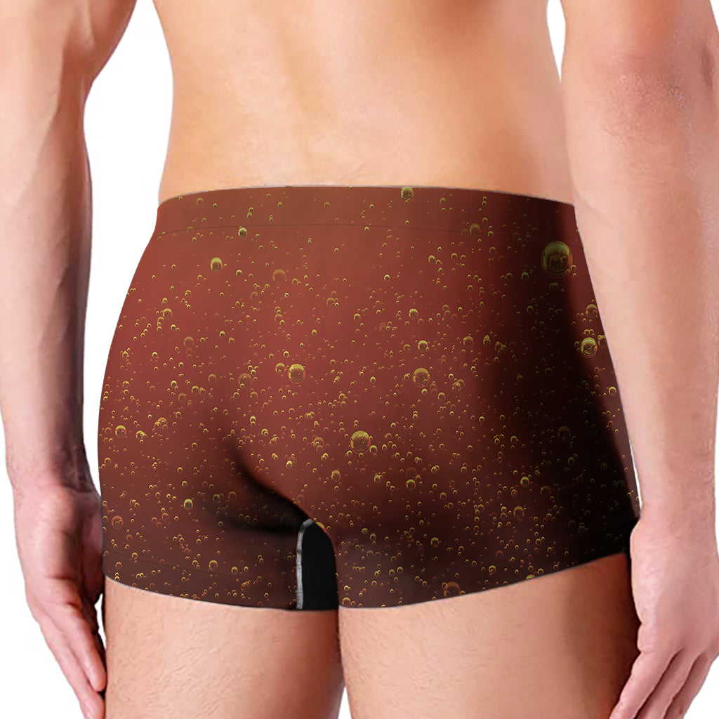 Sparkling Cola Print Men's Boxer Briefs