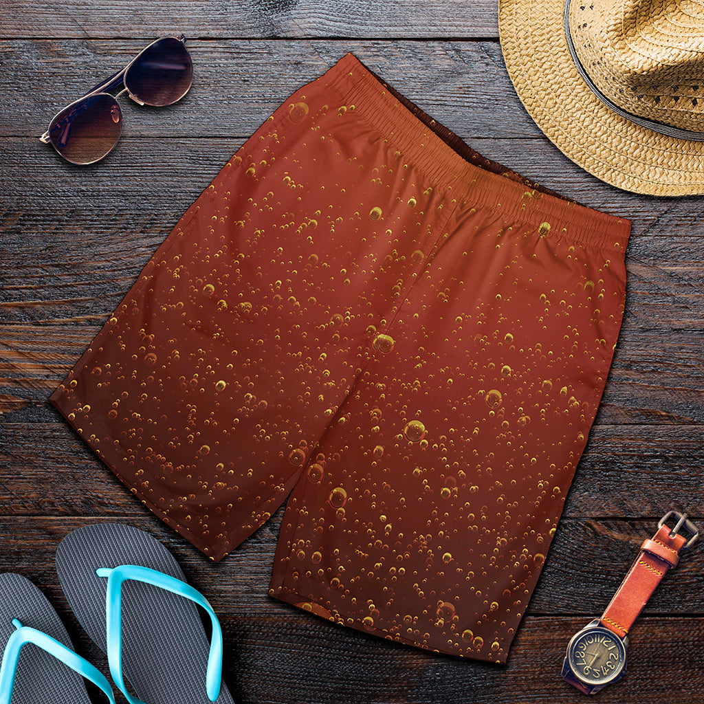 Sparkling Cola Print Men's Shorts