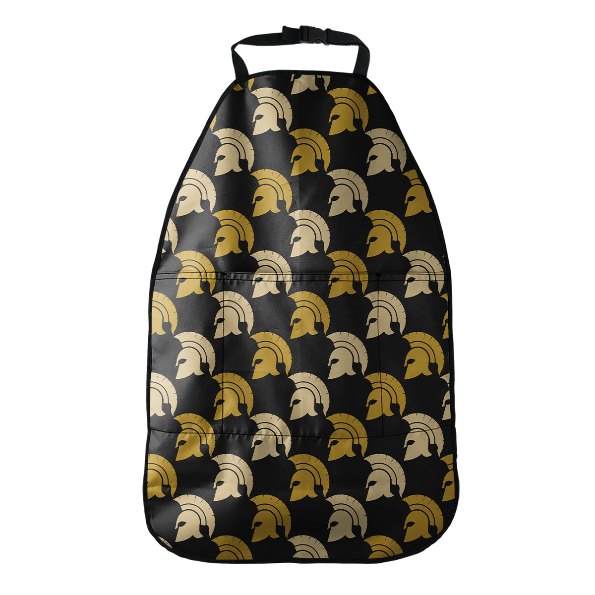 Spartan Warrior Helmet Pattern Print Car Seat Organizers