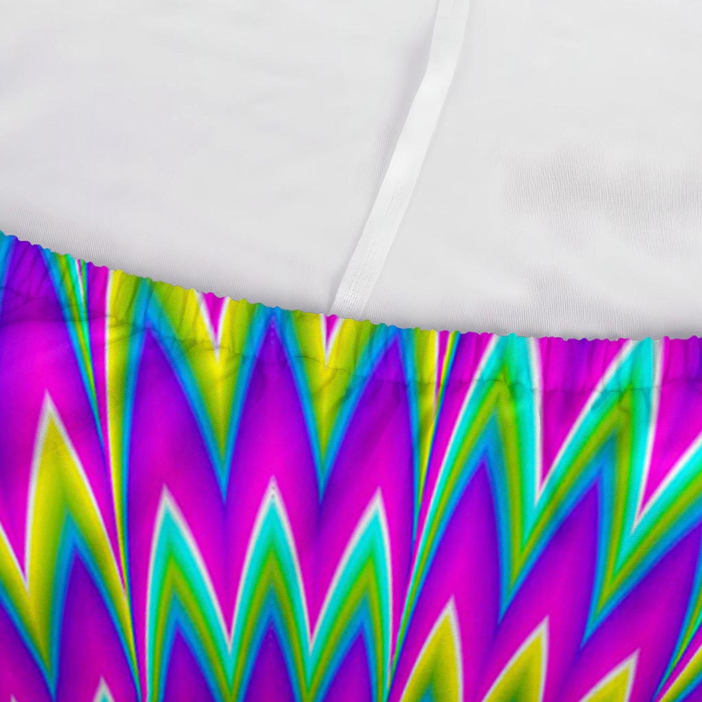 Spiky Spiral Moving Optical Illusion Sofa Cover