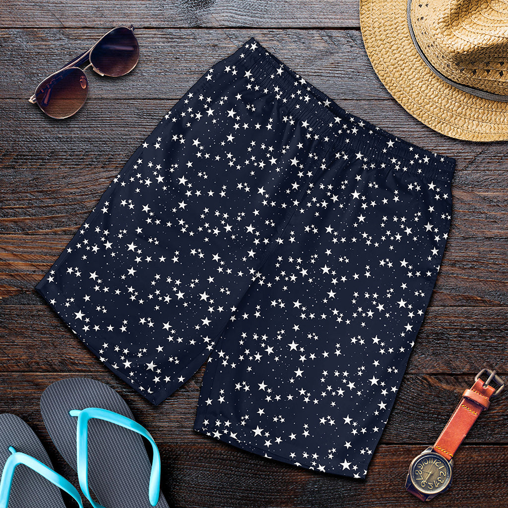 Star Sky Pattern Print Men's Shorts