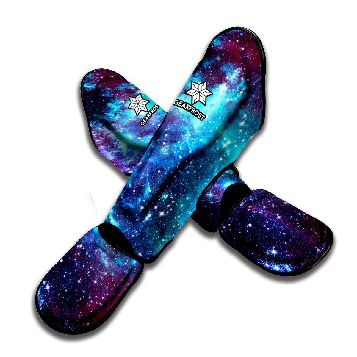 Starfield Nebula Galaxy Space Print Muay Thai Shin Guard