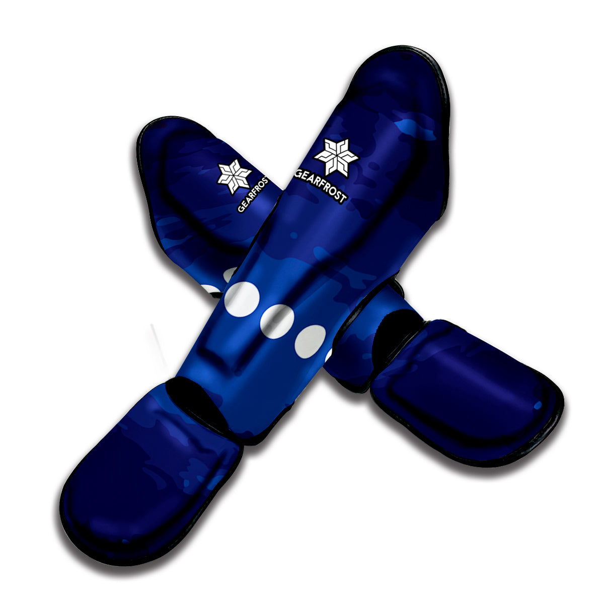 Starry Sky Lunar Phase Print Muay Thai Shin Guard