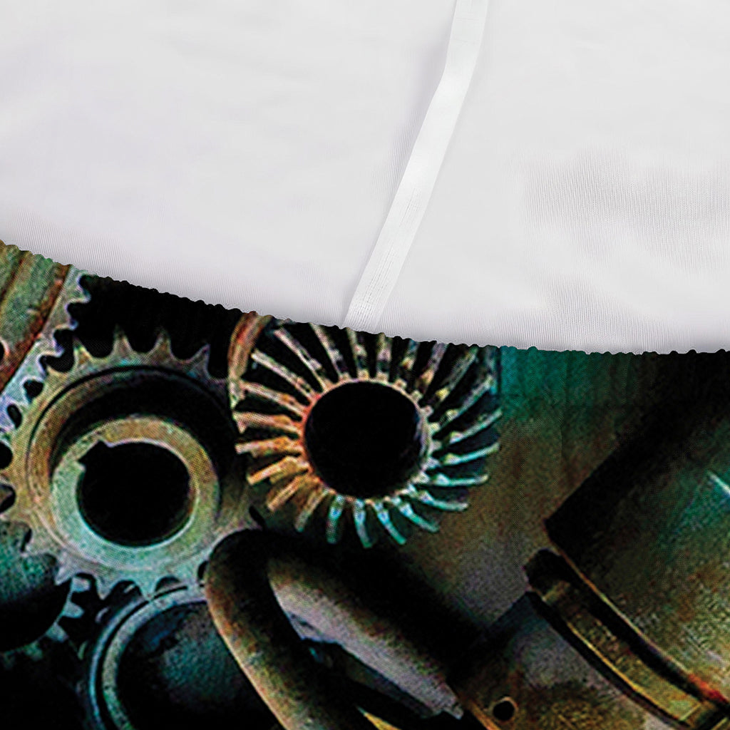 Steampunk Cogs And Gears Print Sofa Cover