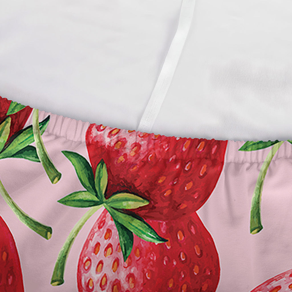Strawberry Fruit Pattern Print Sofa Cover