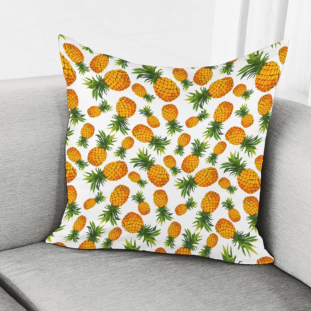 Summer Pineapple Pattern Print Pillow Cover