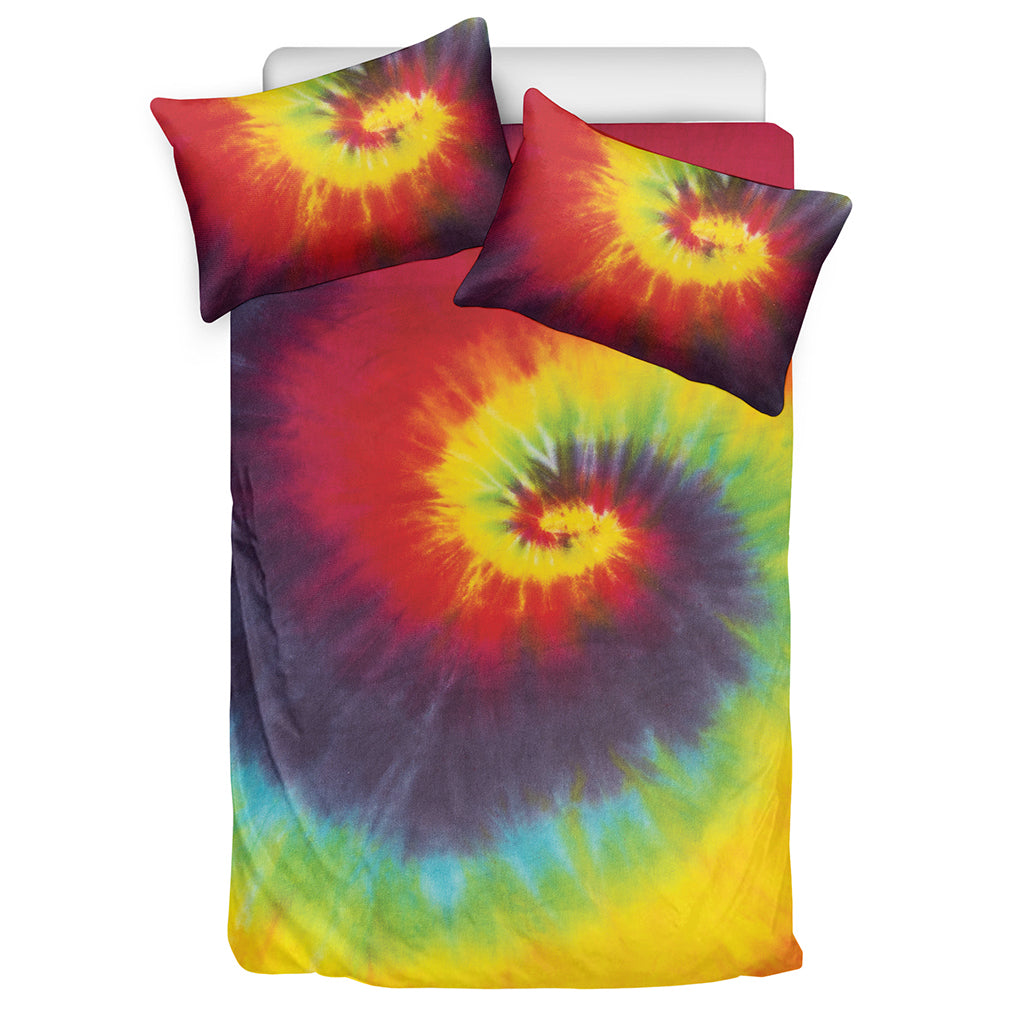 Summer Tie Dye Print Duvet Cover Bedding Set