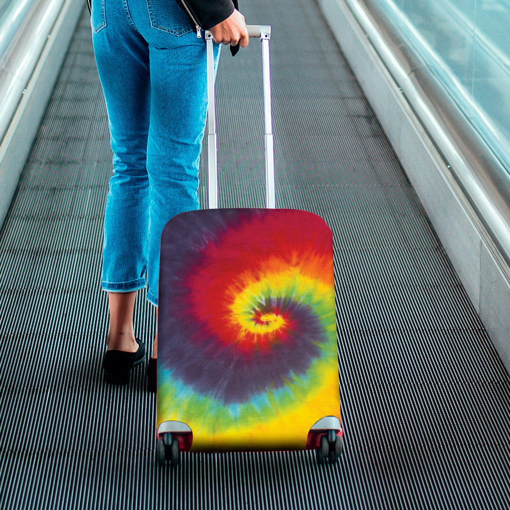 Summer Tie Dye Print Luggage Cover