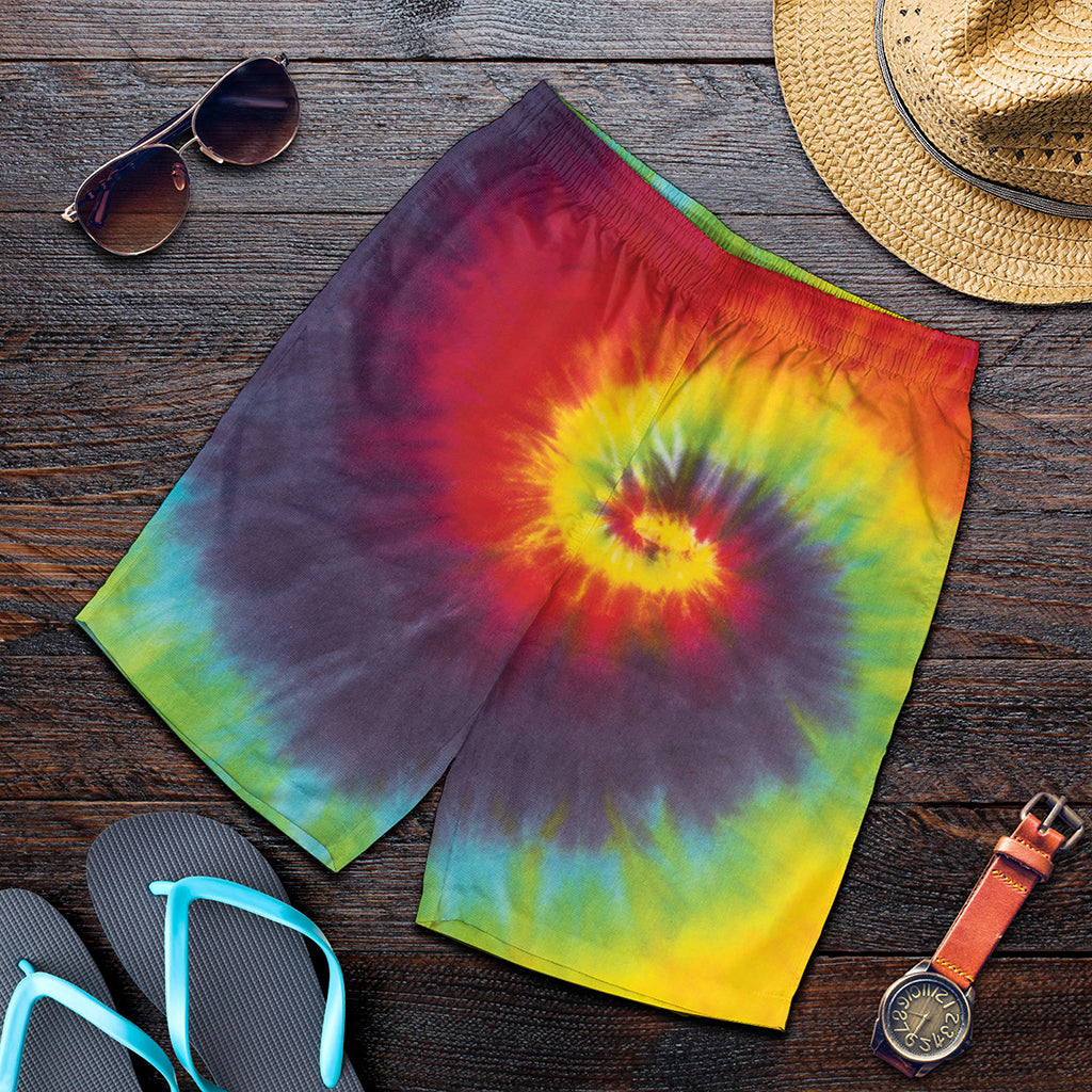 Summer Tie Dye Print Men's Shorts
