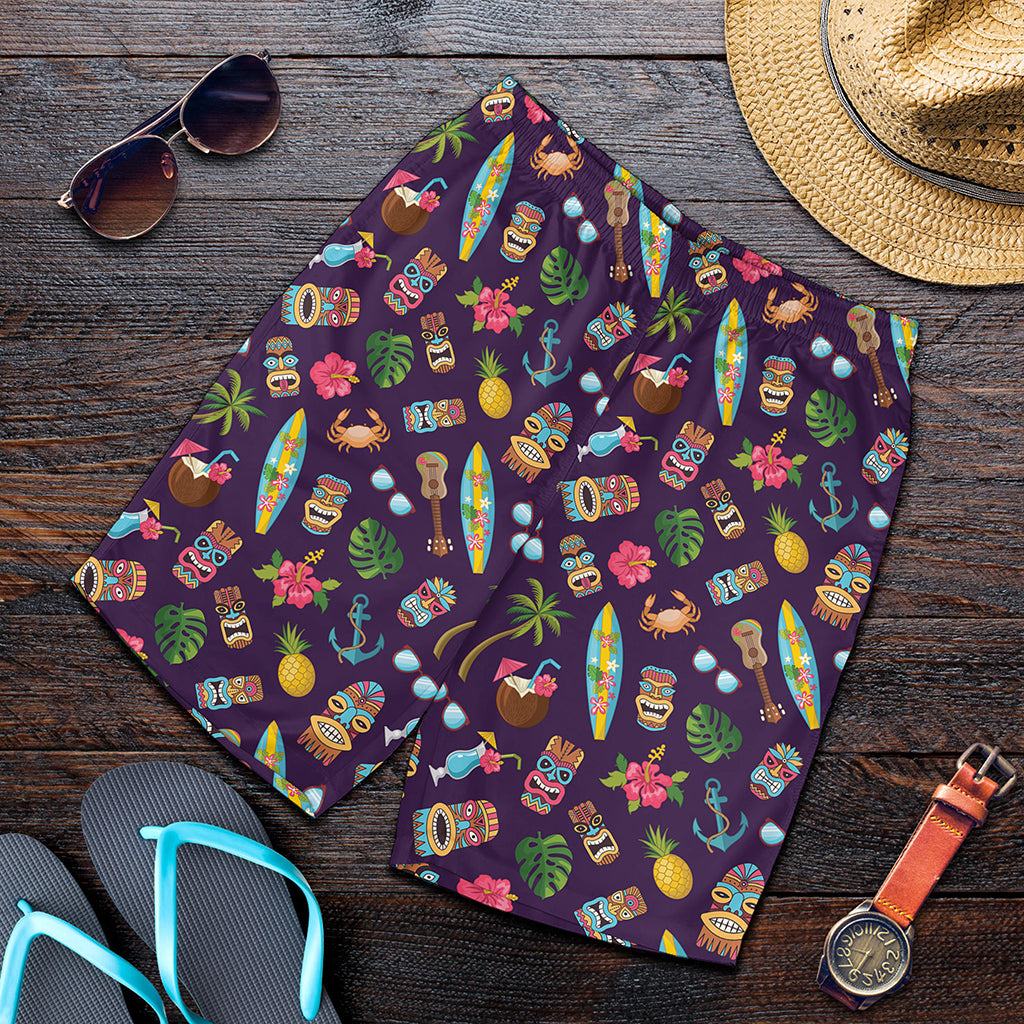 Summer Totem Pattern Print Men's Shorts