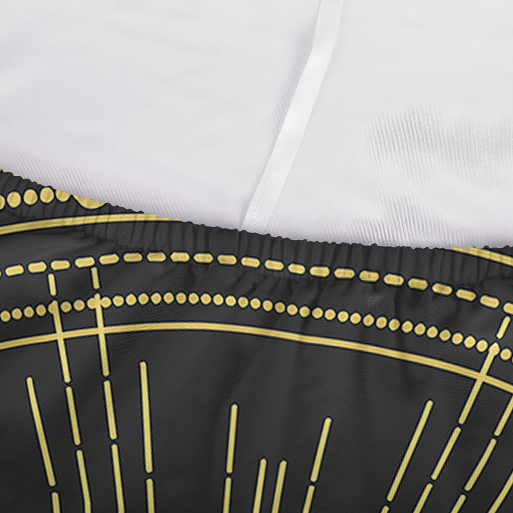 Sun And Moon Phase Print Sofa Cover
