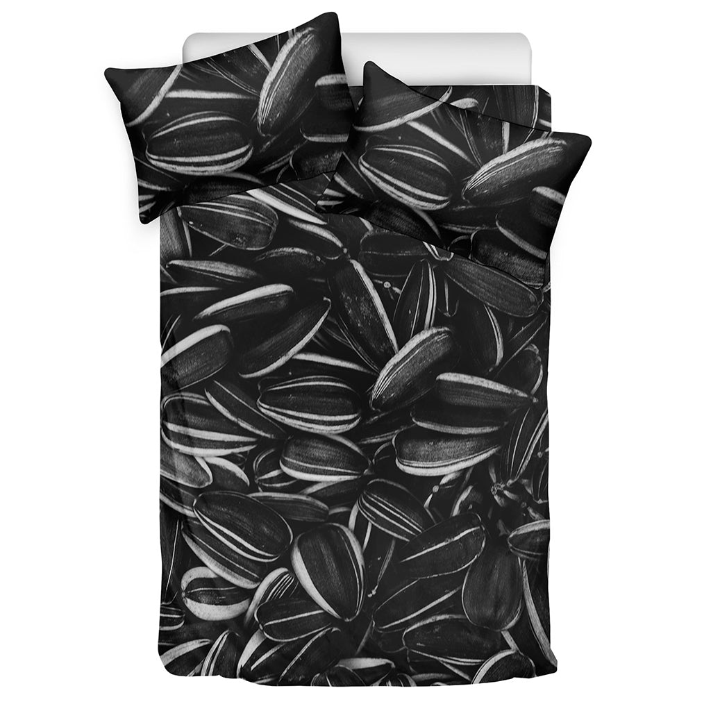 Sunflower Seeds Print Duvet Cover Bedding Set