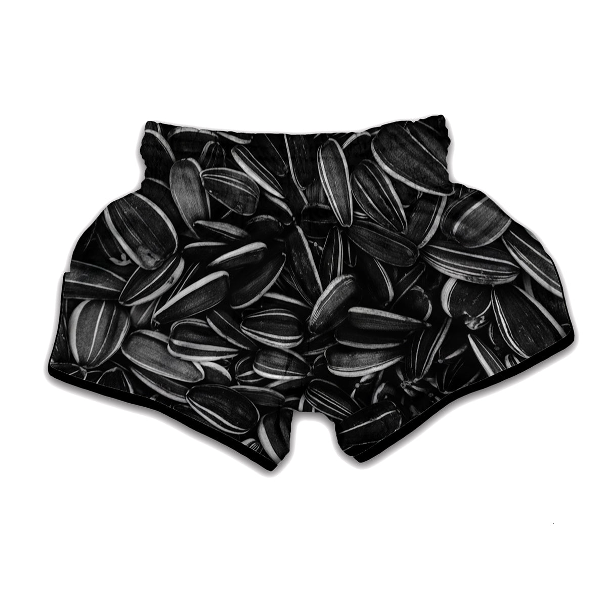 Sunflower Seeds Print Muay Thai Boxing Shorts