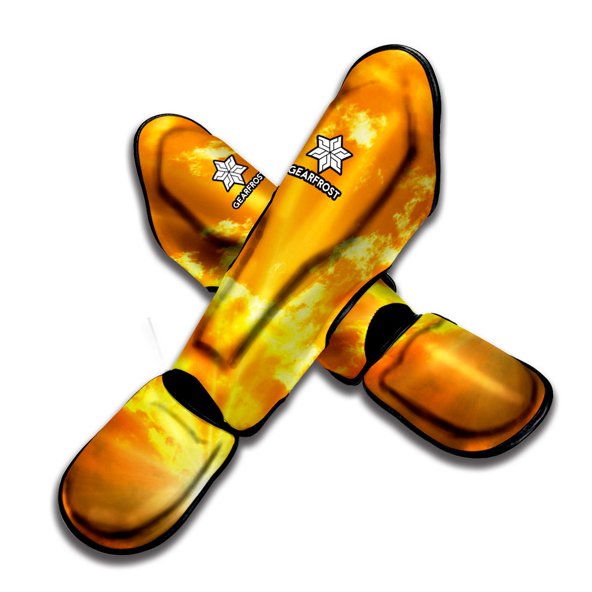 Sunrise Sky Print Muay Thai Shin Guard