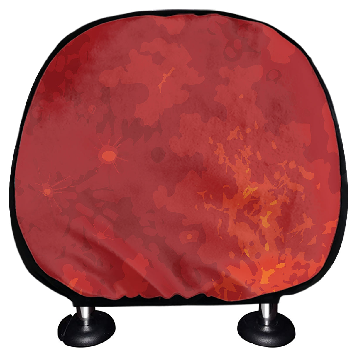 Super Blood Moon Lunar Eclipse Print Car Headrest Covers