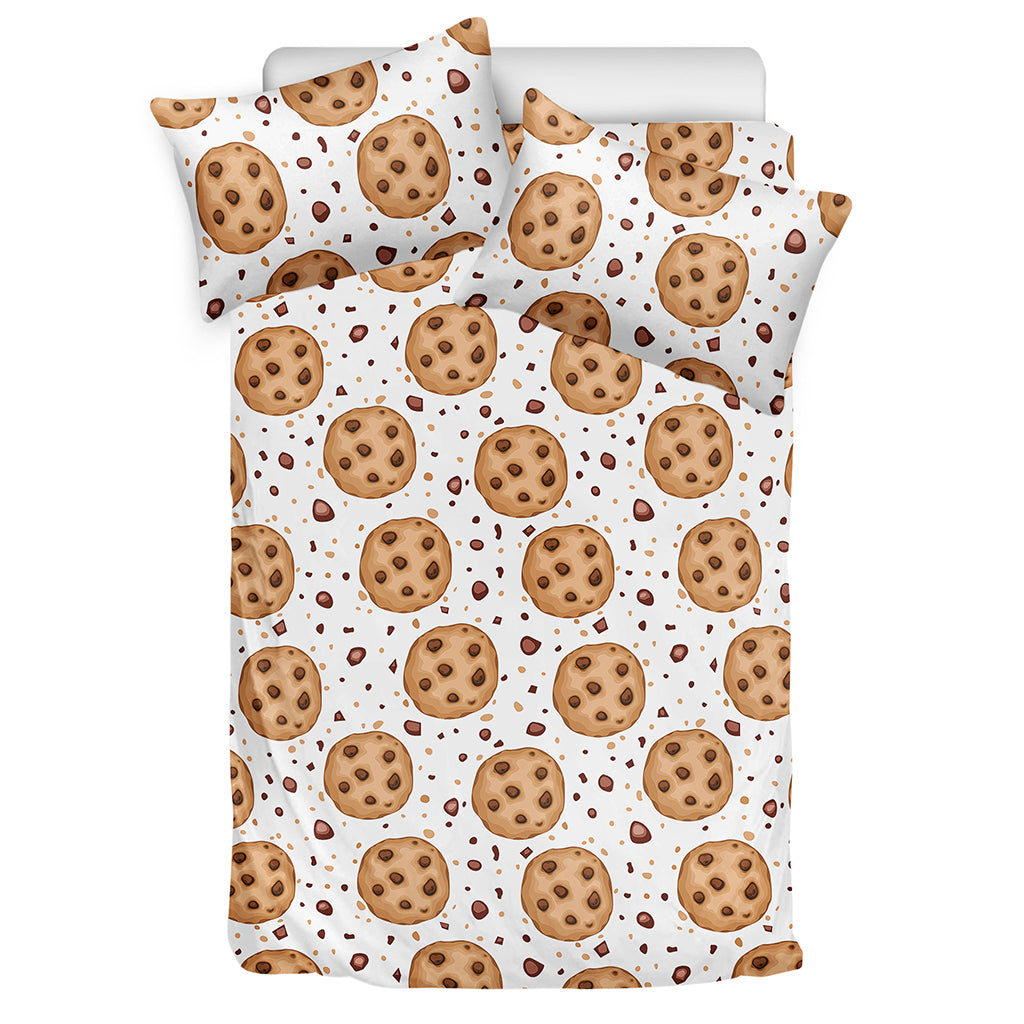 Sweet Cookie Pattern Print Duvet Cover Bedding Set