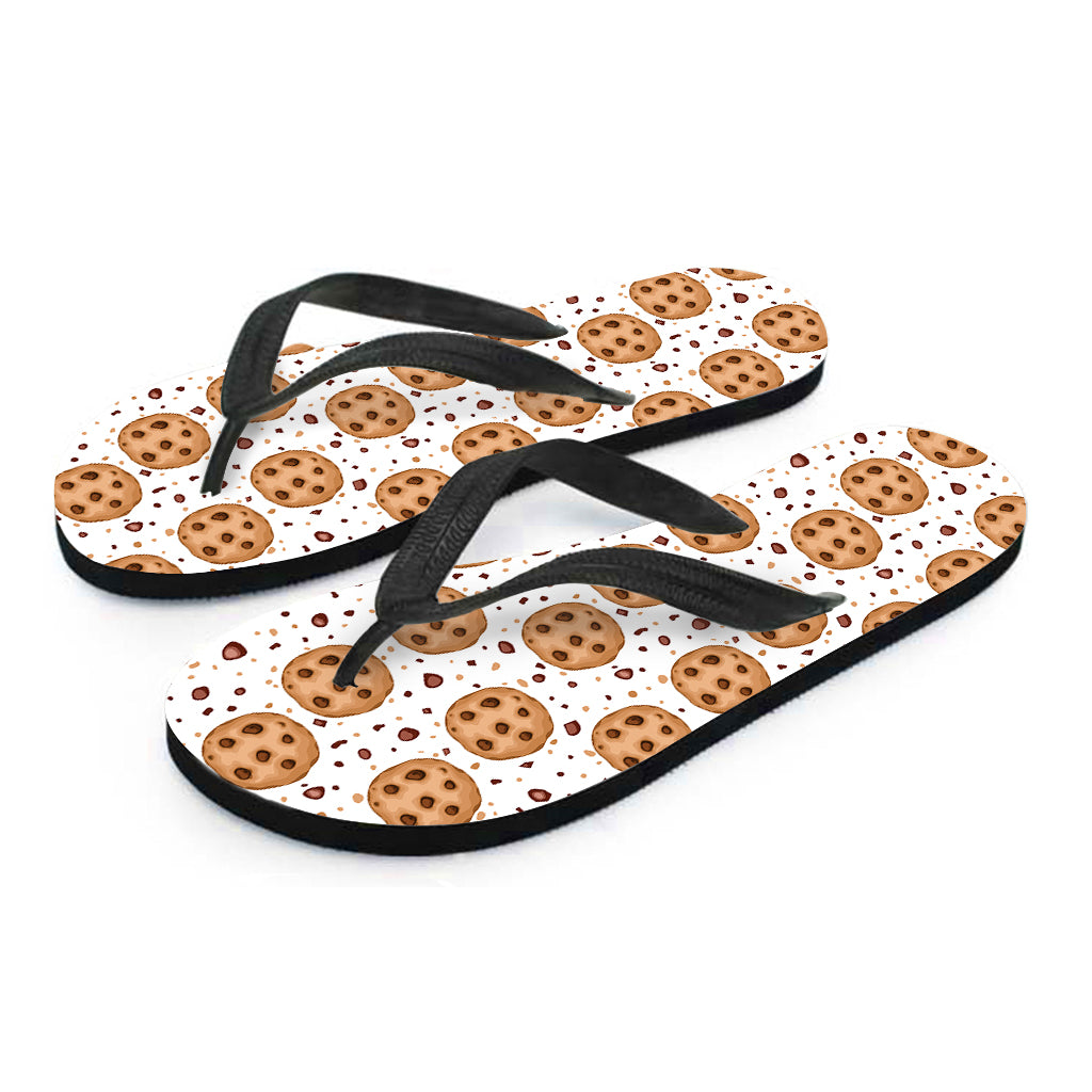 Sweet Cookie Pattern Print Flip Flops