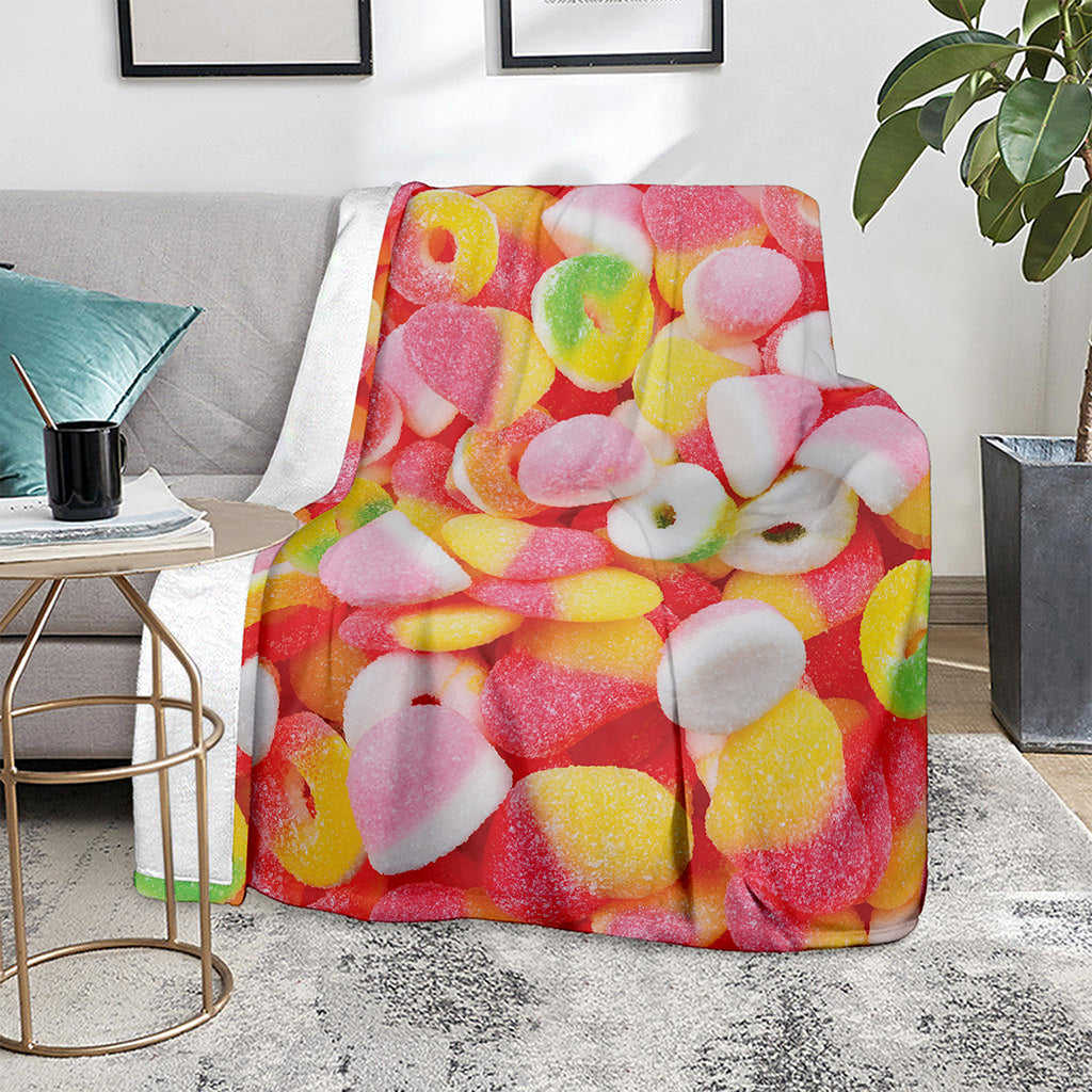 Sweet Gummy Print Blanket
