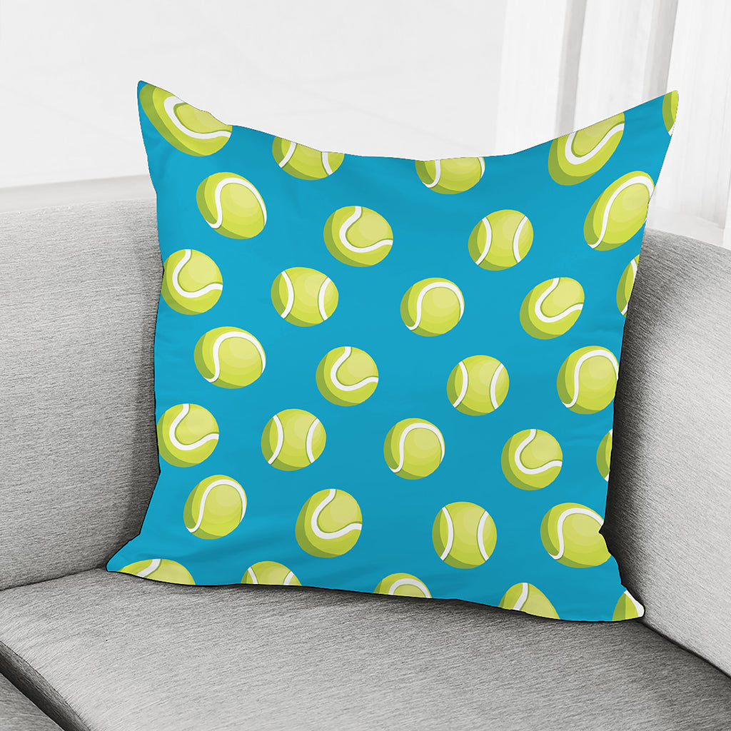 Tennis Theme Pattern Print Pillow Cover
