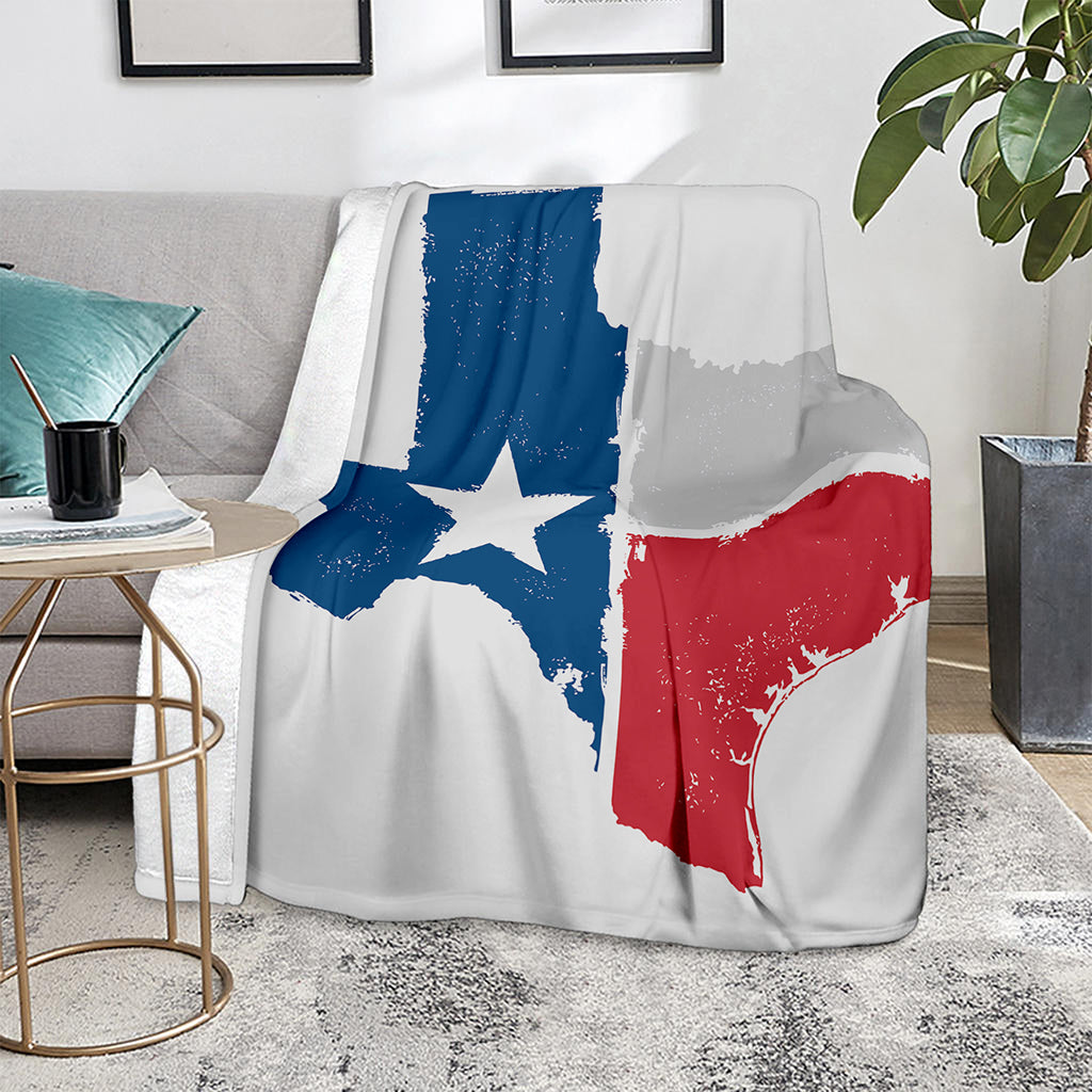 Texas State Flag Print Blanket