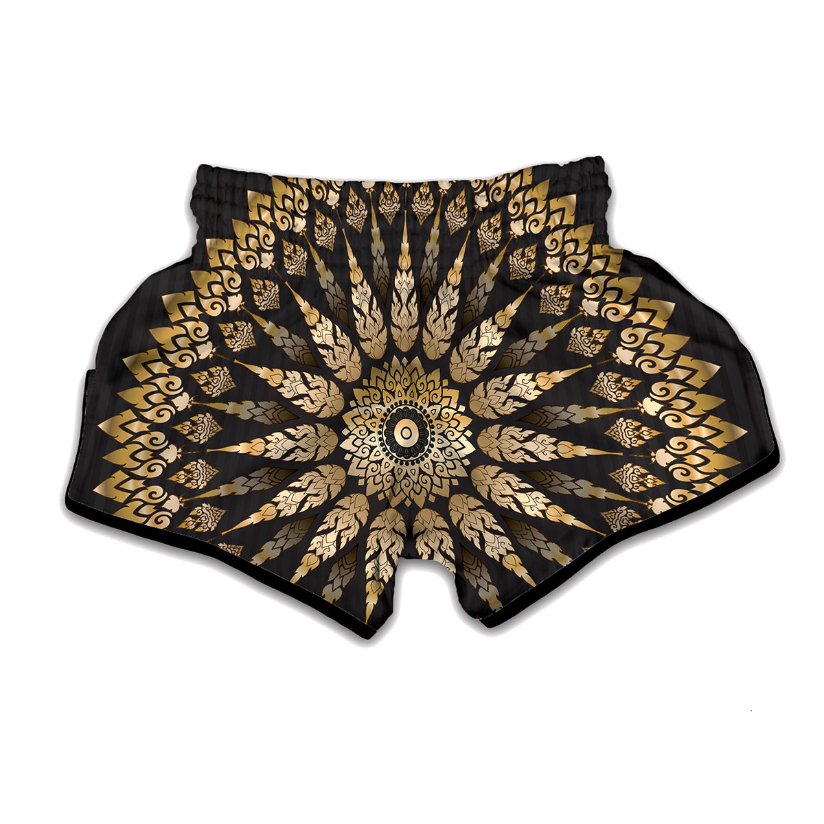 Thai Mandala Print Muay Thai Boxing Shorts