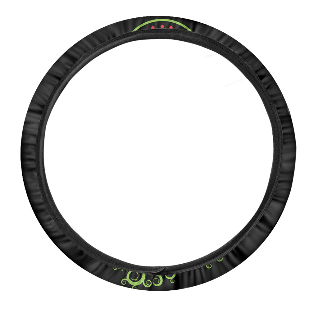 The Seven Chakras Print Car Steering Wheel Cover