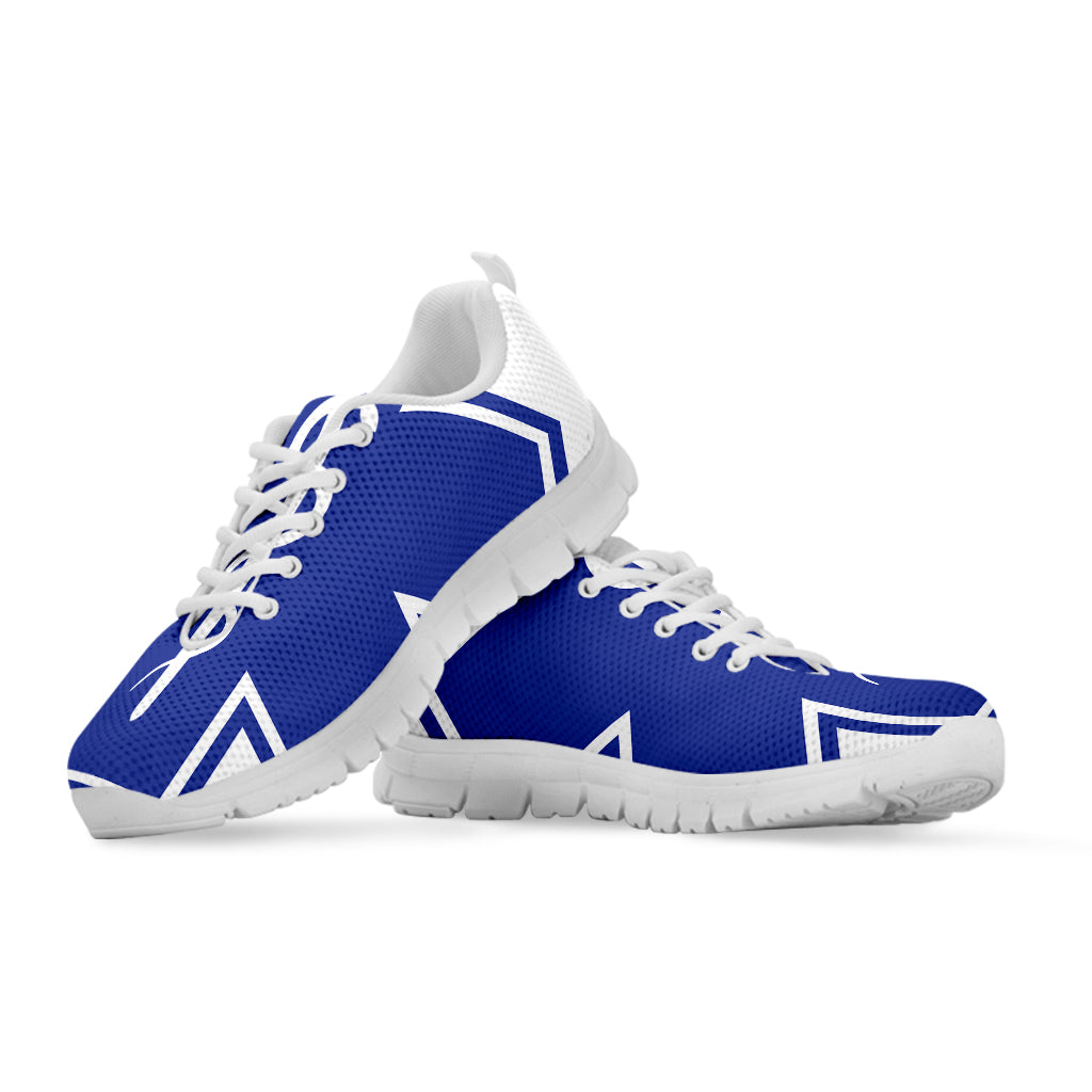 The Star Of Life Paramedic Symbol Print White Sneakers