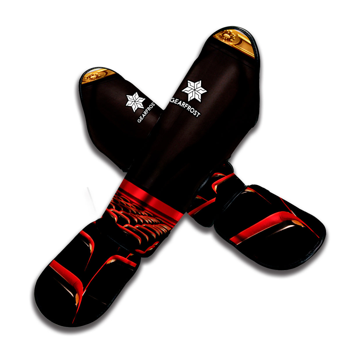 Theatre Stage Print Muay Thai Shin Guard