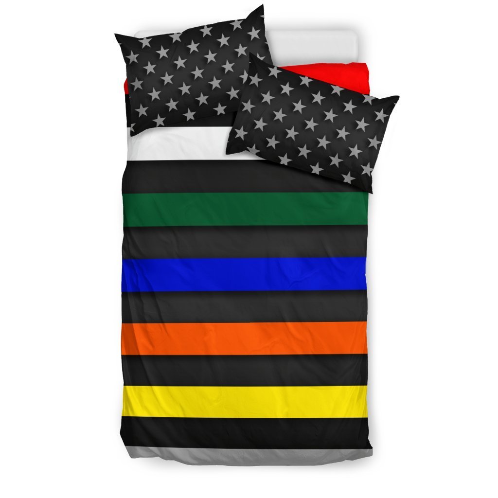 Thin All Lines Duvet Cover Bedding Set GearFrost
