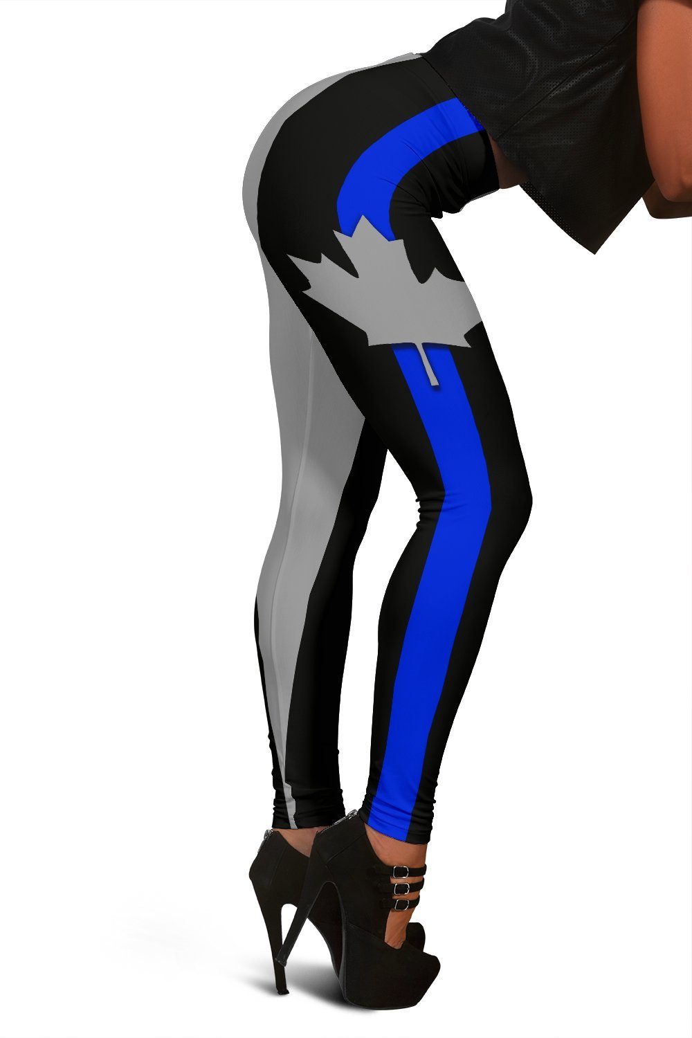 Thin Blue Line Canada Women's Leggings GearFrost
