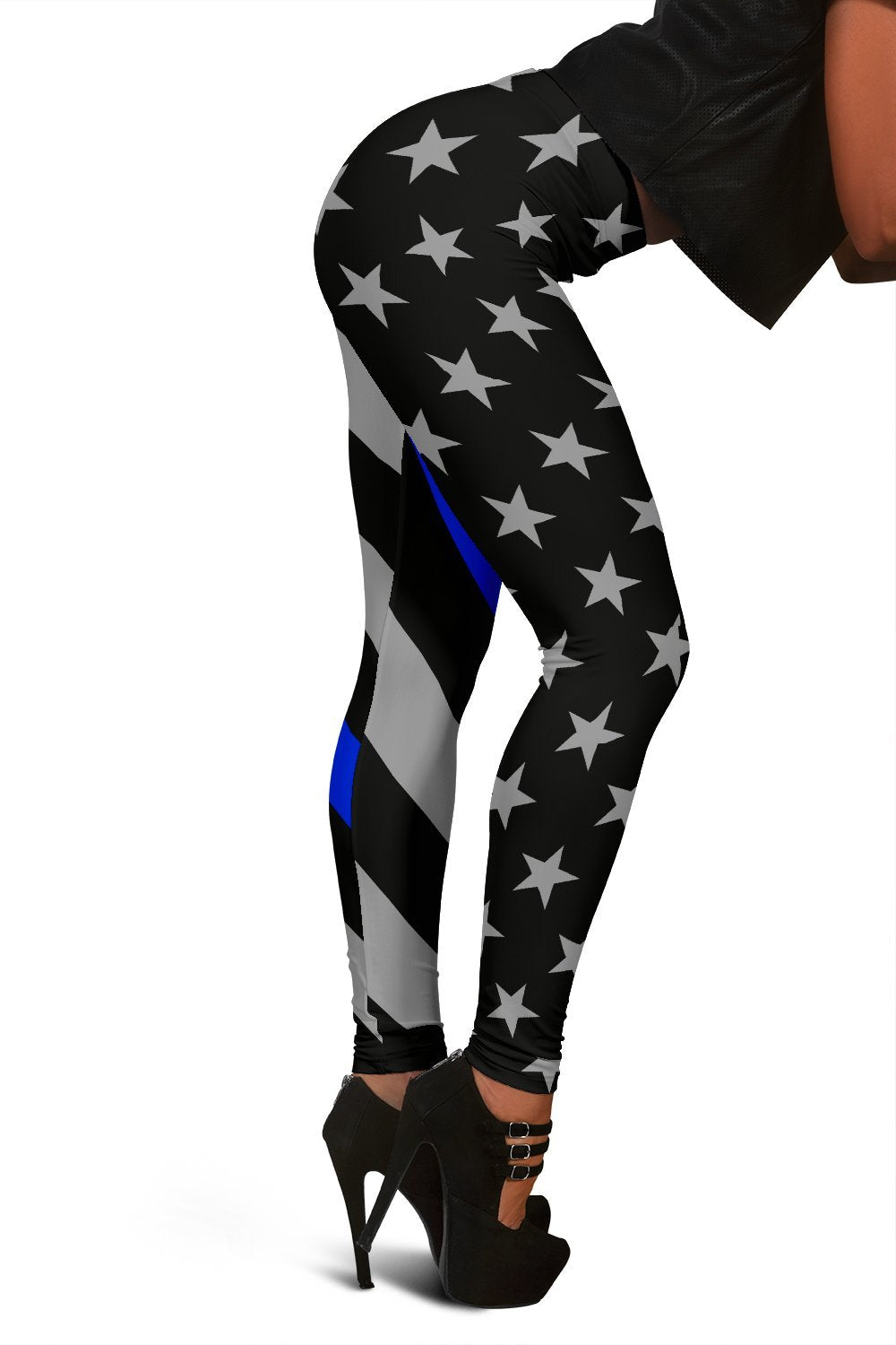 Thin Blue Line Women's Leggings GearFrost