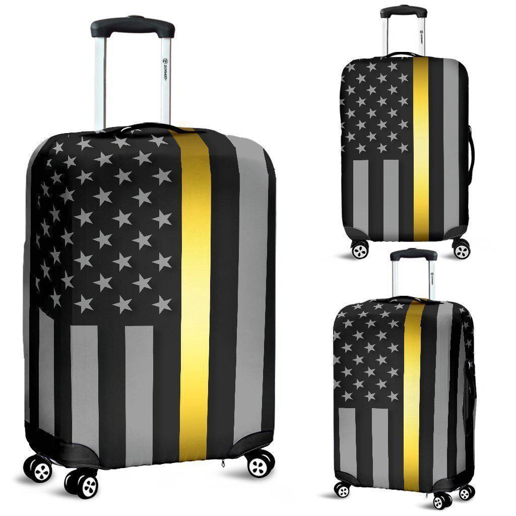 Thin Gold Line Luggage Cover GearFrost