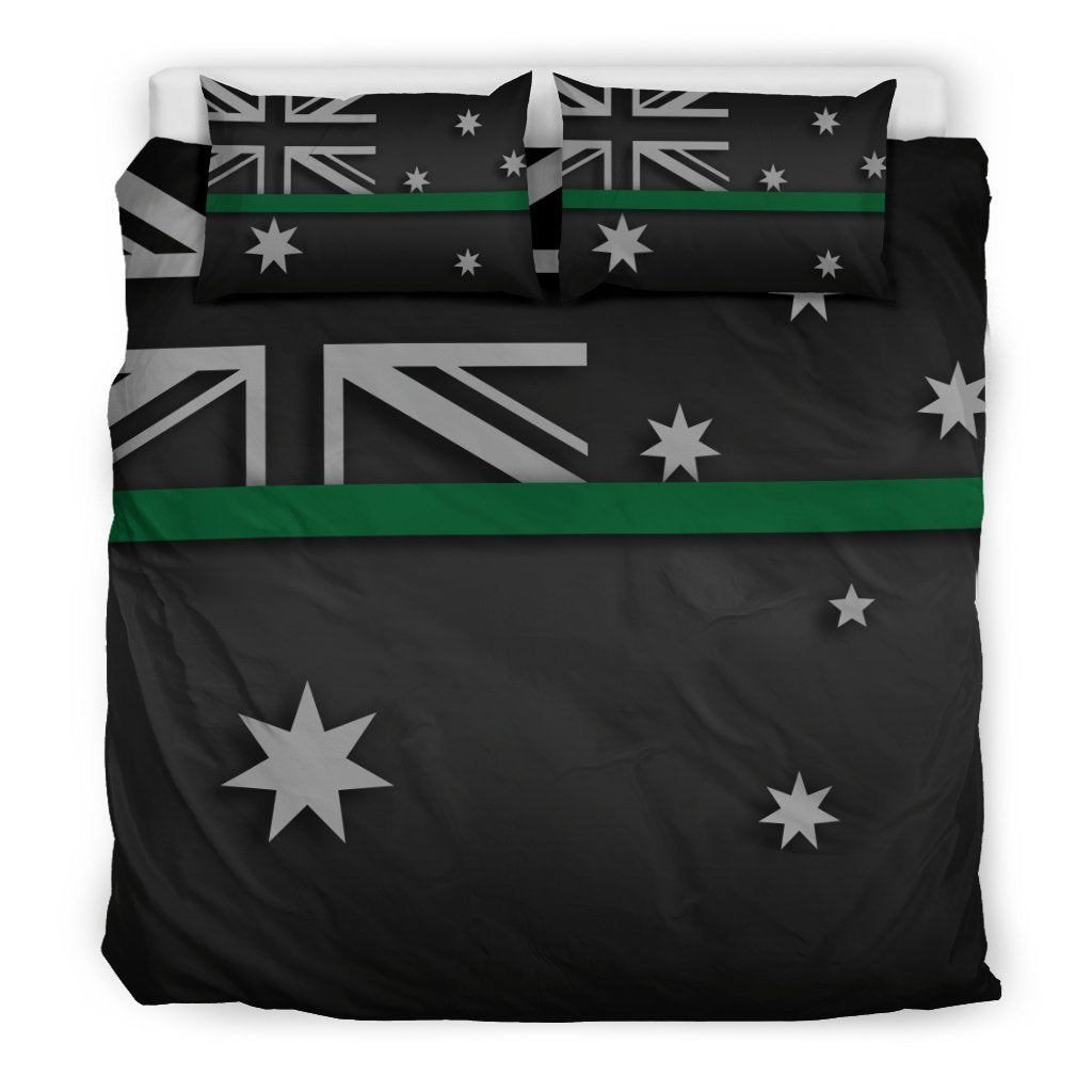 Thin Green Line Australia Duvet Cover Bedding Set GearFrost