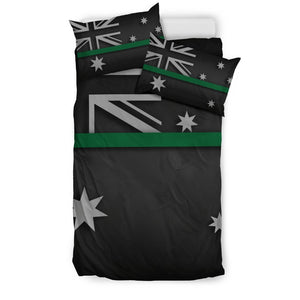 Thin Green Line Australia Duvet Cover Bedding Set GearFrost