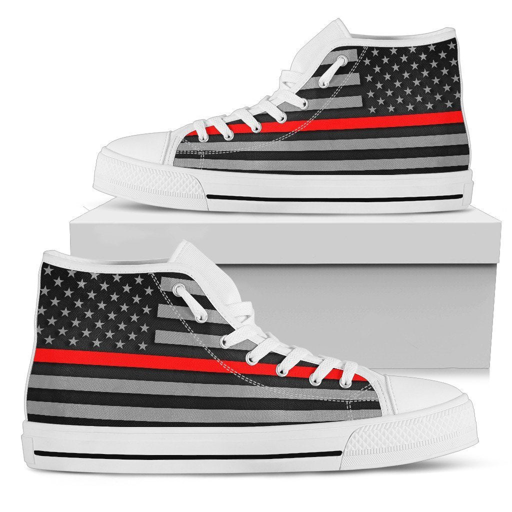 Thin Red Line Women's High Top Shoes GearFrost