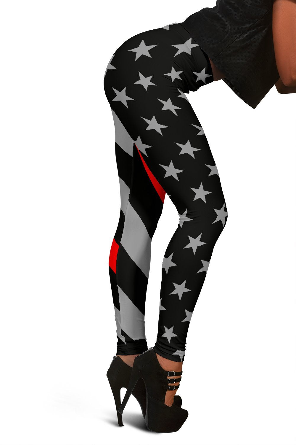 Thin Red Line Women's Leggings GearFrost