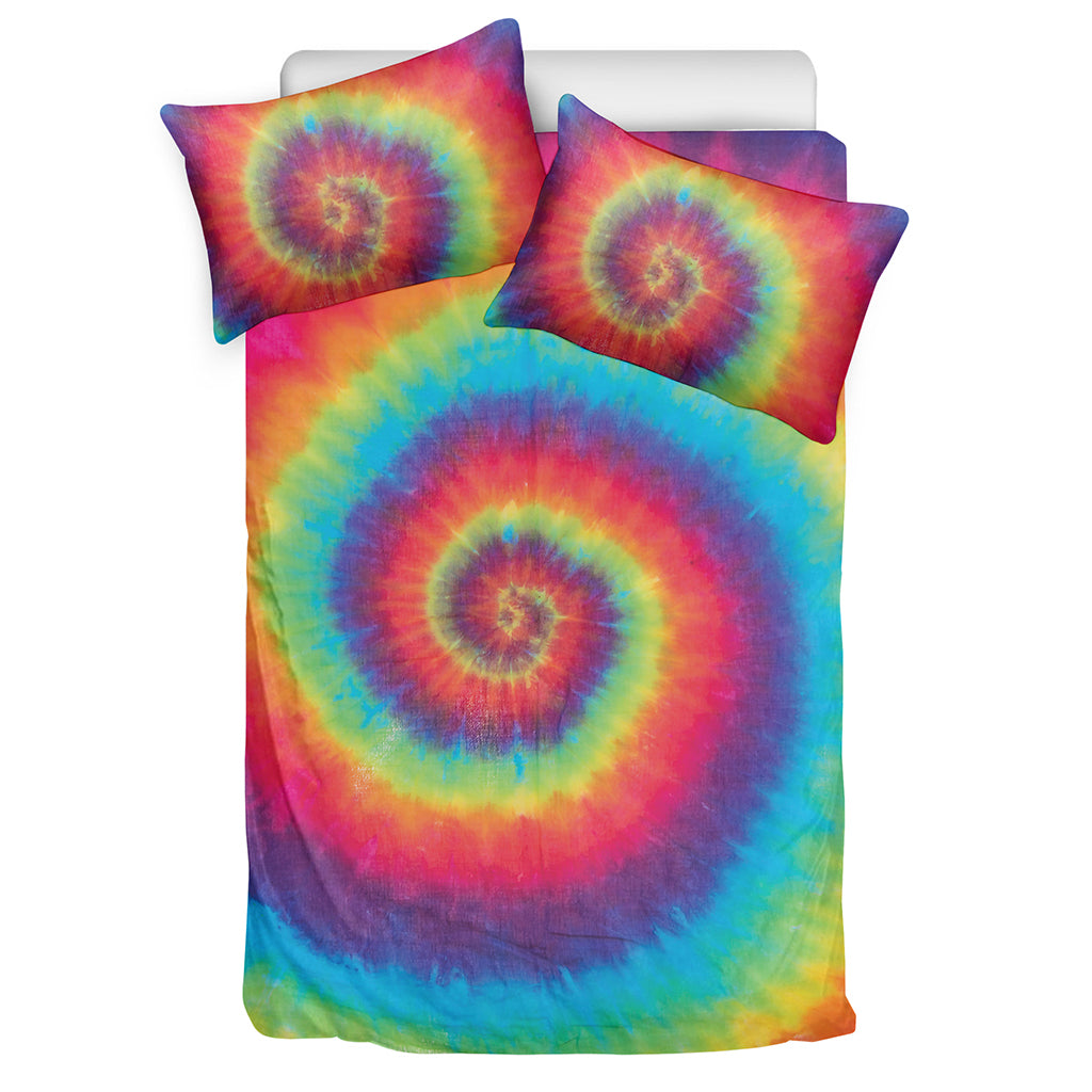 Tie Dye Print Duvet Cover Bedding Set