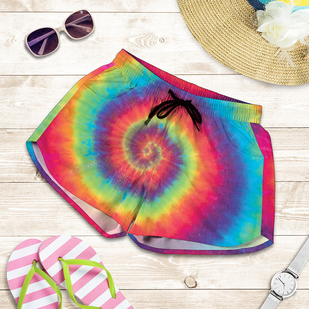 Tie Dye Print Women's Shorts