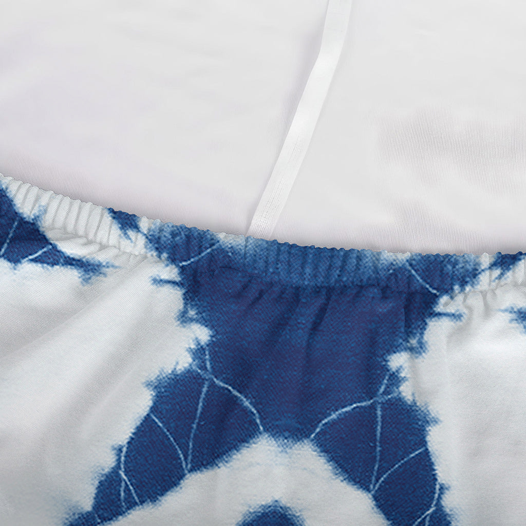 Tie Dye Shibori Pattern Print Sofa Cover