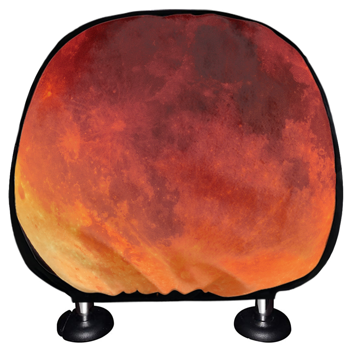 Total Lunar Eclipse Print Car Headrest Covers