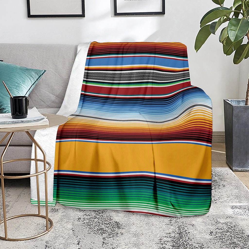Tribal Serape Blanket Pattern Print Blanket