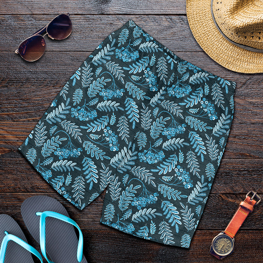 Tropical Denim Jeans Pattern Print Men's Shorts