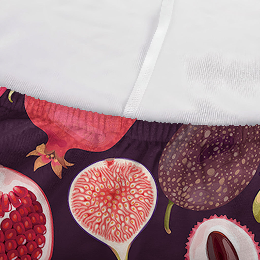 Tropical Summer Fruits Pattern Print Sofa Cover